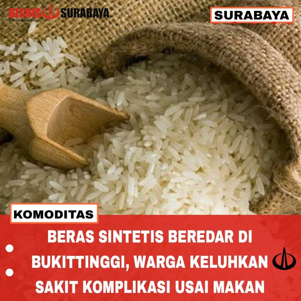 Beras Sintetis Beredar Di Bukittinggi Warga Keluhkan Sakit Komplikasi