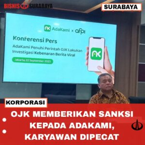 OJK Memberikan Sanksi Kepada AdaKami,Karyawan Dipecat