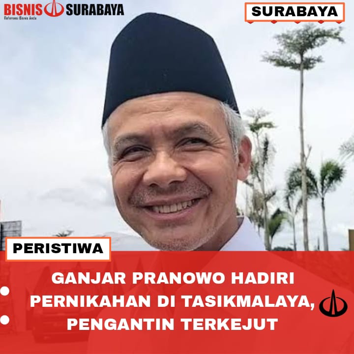 Ganjar Pranowo hadiri pernikahan di Tasikmalaya