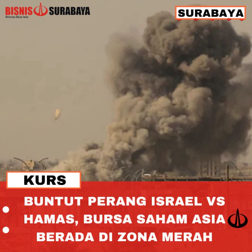 Bursa Saham Melemah Buntut Perang Israel Vs Hamas