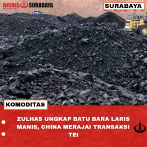 batu bara laris manis, china merajai transaksi tei