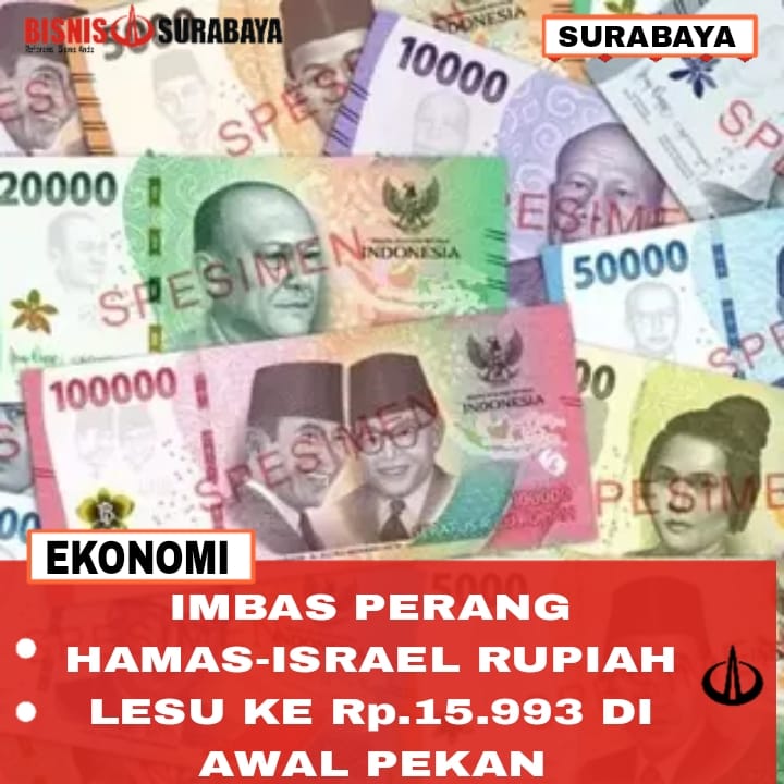 Rupiah melemah