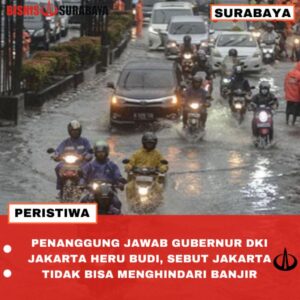 Heru Budi Sebut Jakarta Tidak Bisa Menghindari Banjir