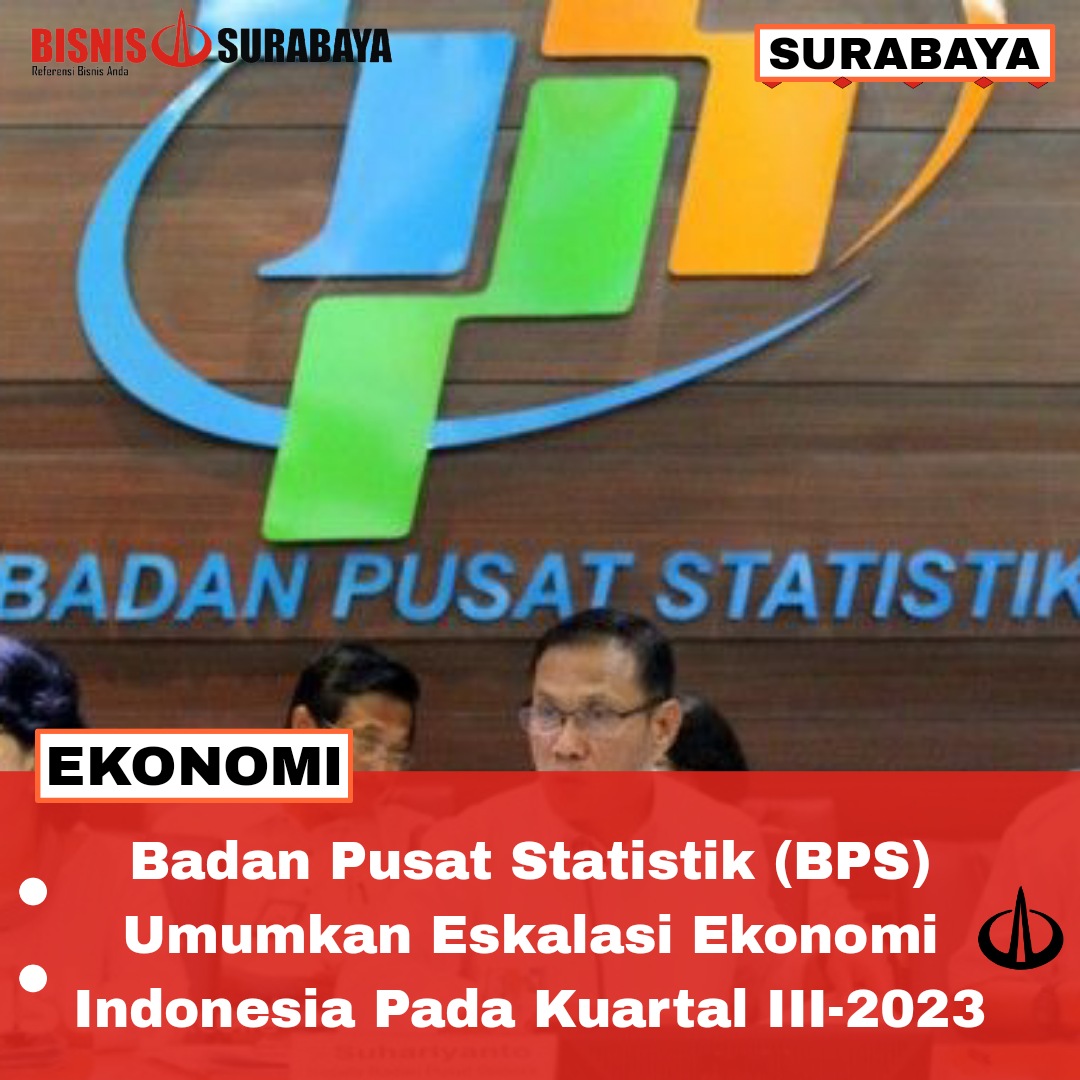 Badan Pusat Statistik (BPS) Umumkan Eskalasi Ekonomi Indonesia Pada Kuartal III-2023