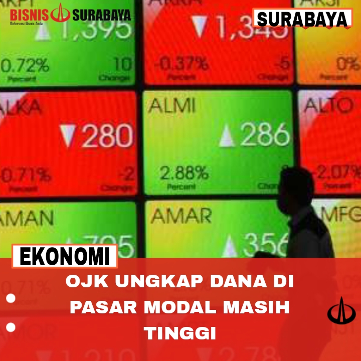 OJK Ungkap Dana Di Pasar Modal Masih Tinggi