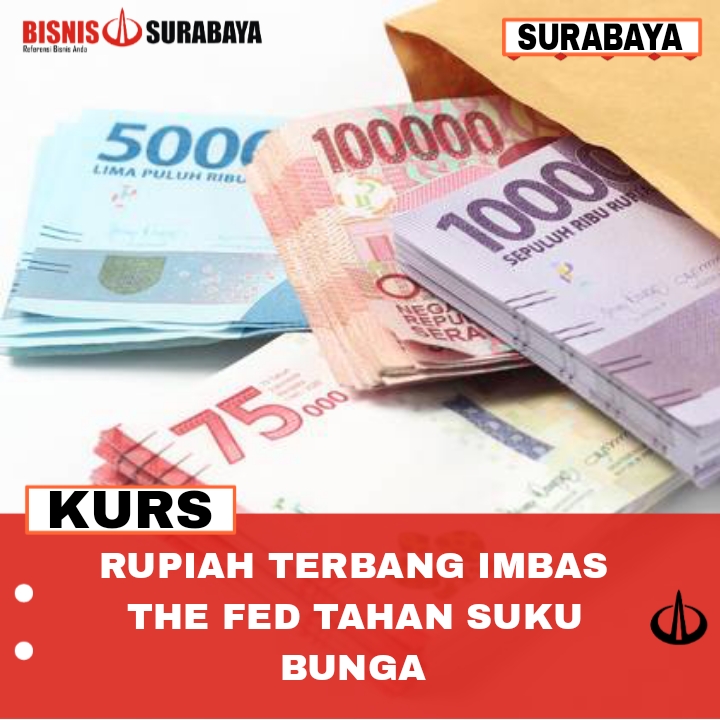 Rupiah Terbang Imbas The Fed Tahan Suku Bunga