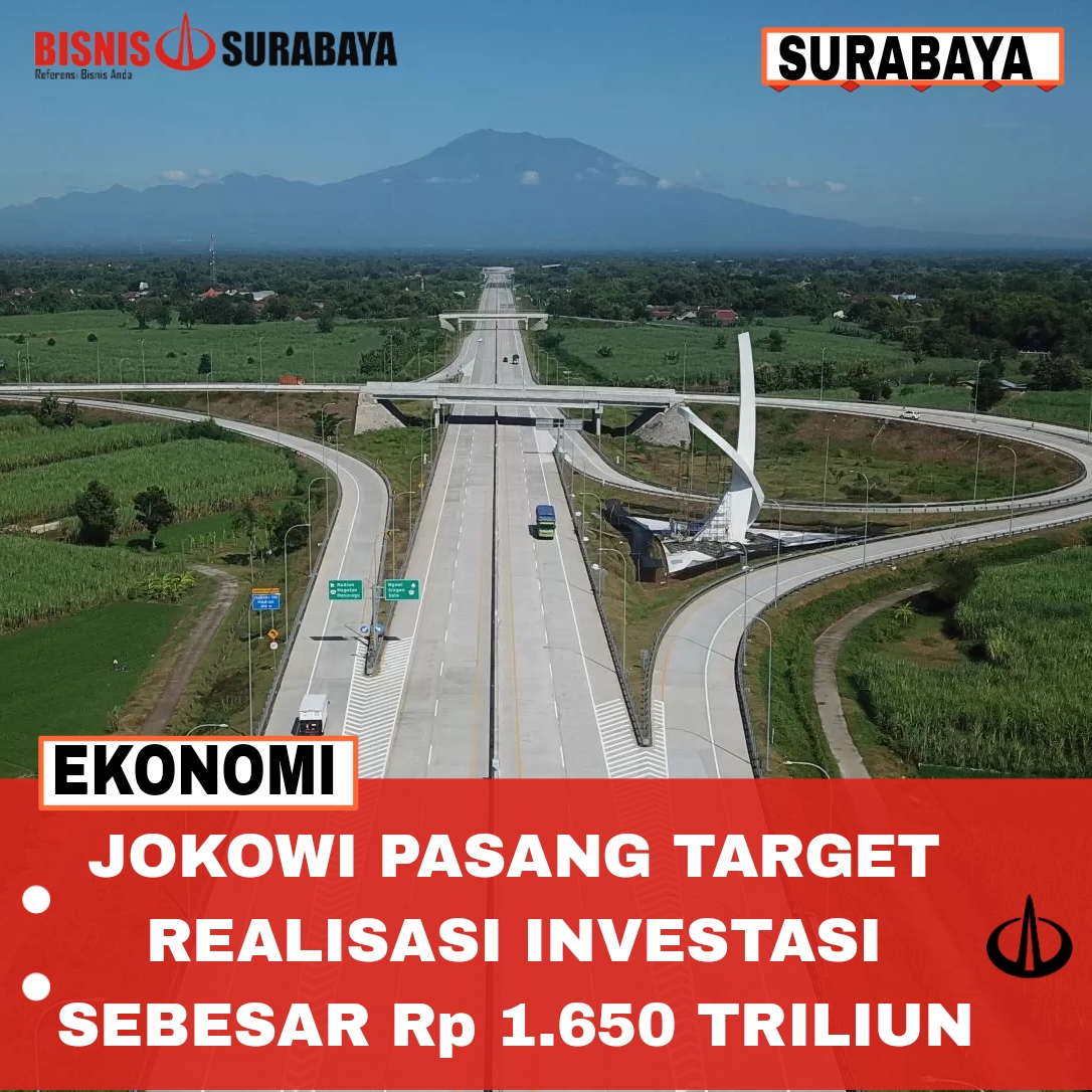 Jokowi pasang target realisasi investasi sebesar Rp 1.650 triliun