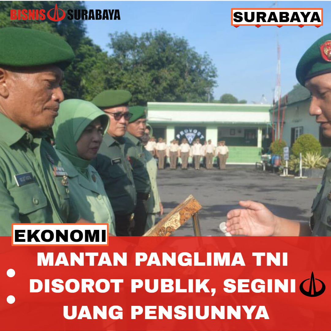 Mantan Panglima TNI Disorot Publik, Segini Uang Pensiunnya