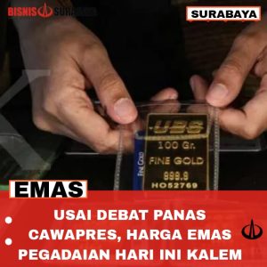 Usai Debat Panas Cawapres, Harga Emas Pegadaian Hari Ini Kalem