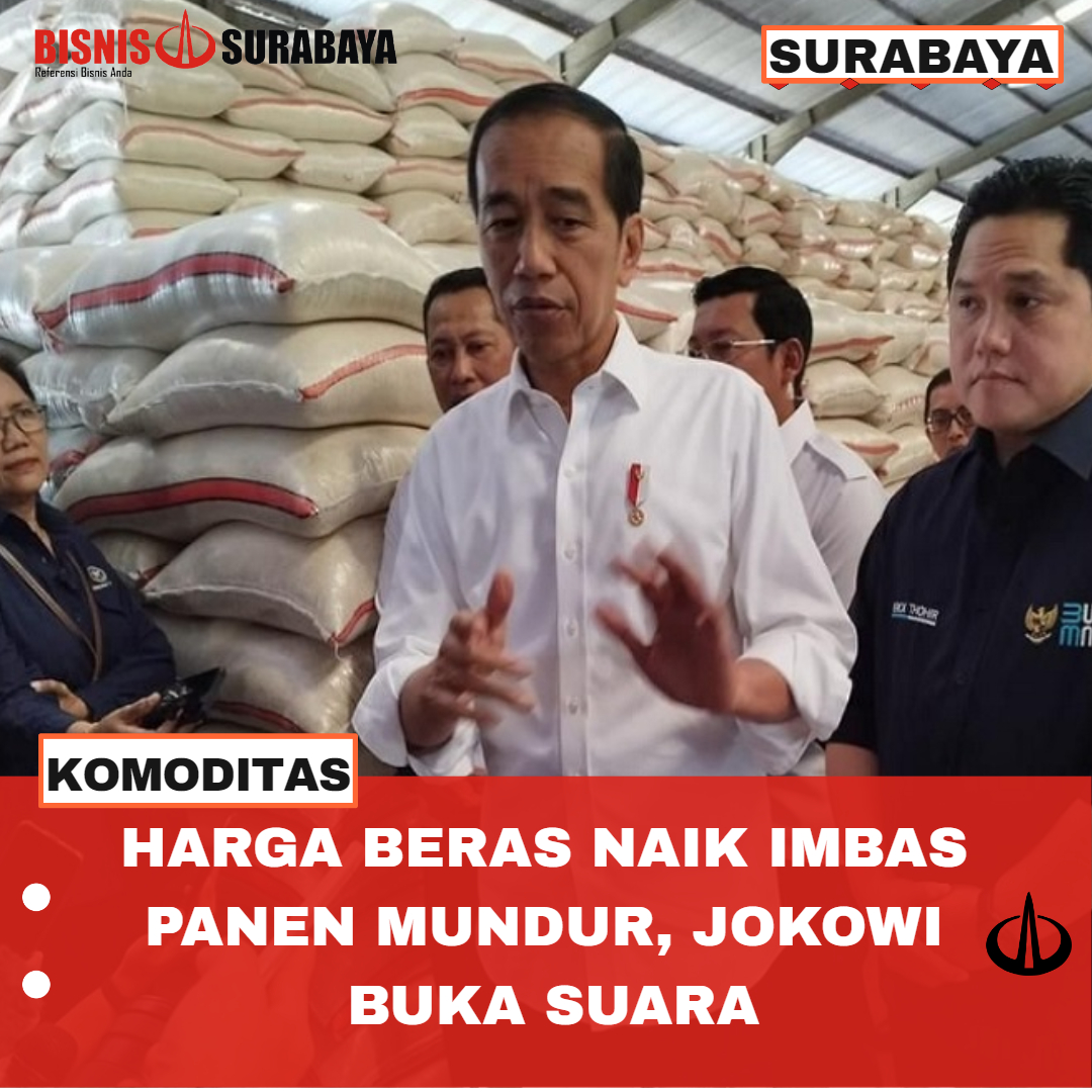 Harga Beras Naik Imbas Panen Mundur, Jokowi Buka Suara