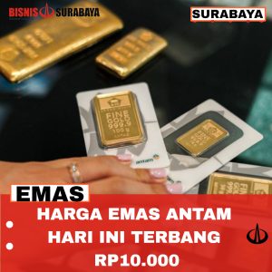 Harga Emas Antam Hari Ini Terbang Rp10.000