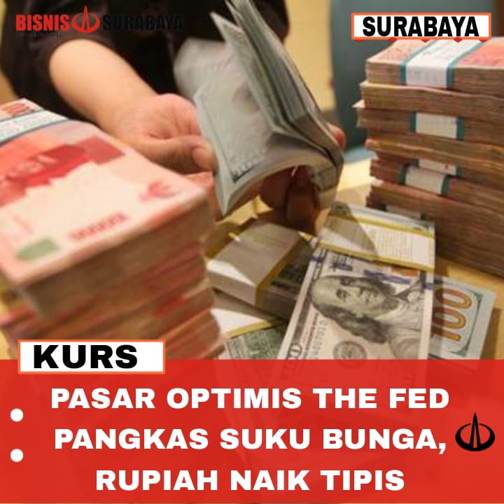 Pasar Optimis The Fed Pangkas Suku Bunga, Rupiah Naik Tipis