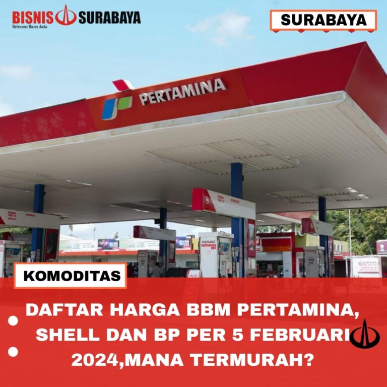 Daftar Harga BBM Pertamina, Shell Dan BP Per 5 Februari 2024, Mana ...