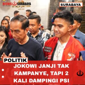 Jokowi Janji Tak Kampanye, Tapi 2 Kali Dampingi PSI