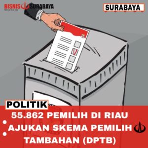 55.862 Pemilih di Riau Ajukan Skema Pemilih Tambahan (DPTb)