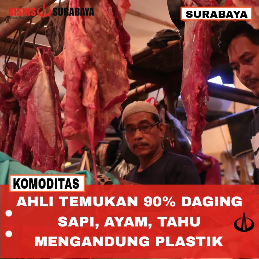 Ahli Temukan 90% Daging Sapi, Ayam, Tahu Mengandung Plastik