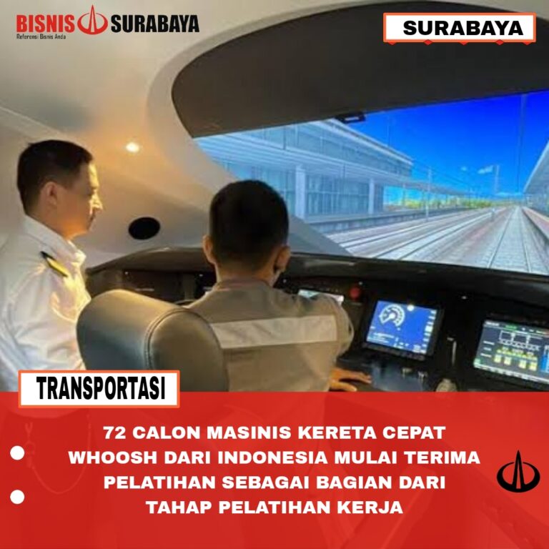 72 Calon Masinis Kereta Cepat Whoosh Dari Indonesia Mulai Terima Pelatihan Sebagai Bagian Dari Tahap Pelatihan Kerja