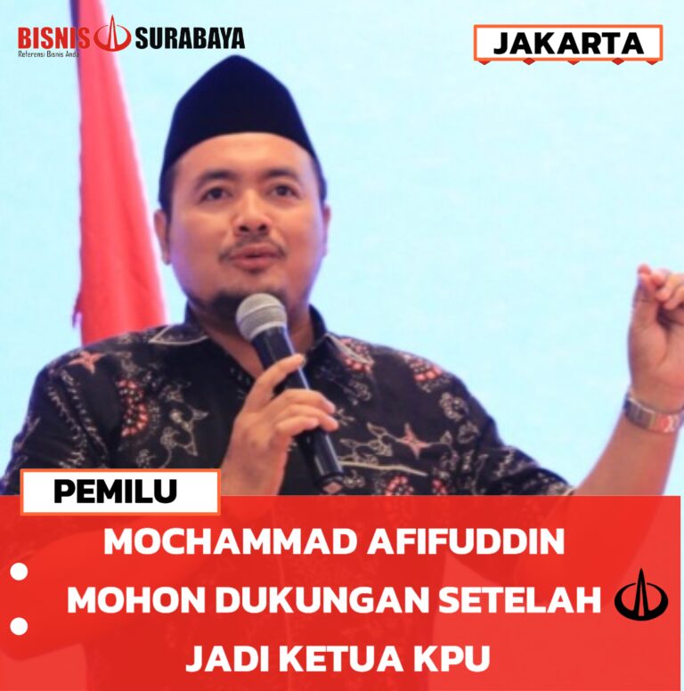 MOCHAMMAD AFIFUDDIN MOHON DUKUNGAN SETELAH JADI KETUA KPU