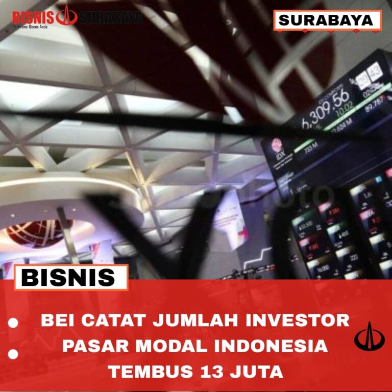 BEI Catat Jumlah Investor Pasar Modal Indonesia Tembus 13 Juta