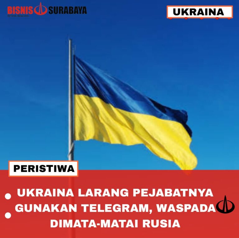 Ukraina Larang Pejabatnya Gunakan Telegram, Waspada Dimata-matai Rusia