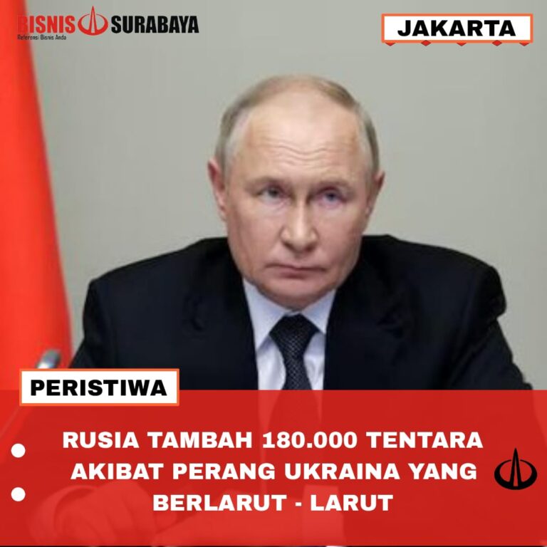 Rusia Tambah 180.000 Tentara Akibat Perang Ukraina Yang Berlarut-larut