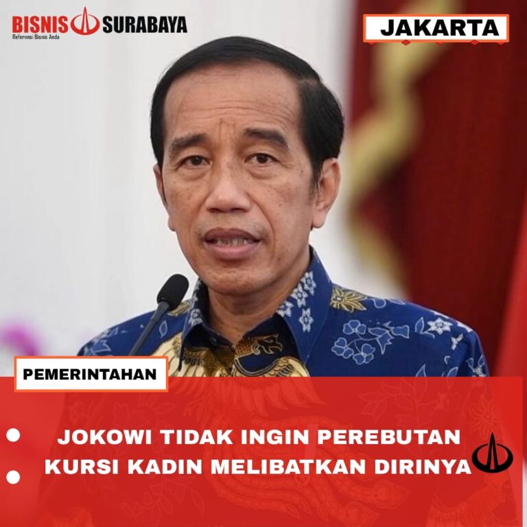 Jokowi tidak Ingin Perebutan Kursi Kadin Melibatkan Dirinya