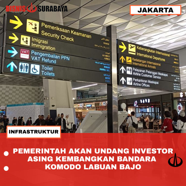 Pemerintah Akan Undang Investor Asing Kembangkan Bandara Komodo Labuan Bajo