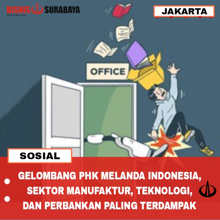 Gelombang PHK Melanda Indonesia, Sektor Manufaktur, Teknologi, dan Perbankan Paling Terdampak