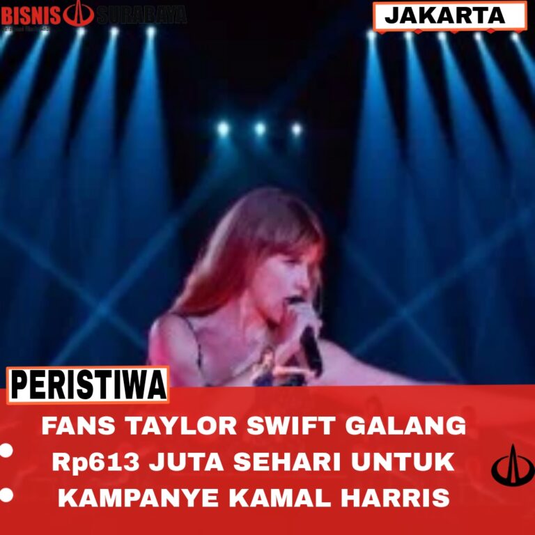 Fan Taylor Swift Galang Rp613 Juta Sehari untuk Kampanye Kamala Harris