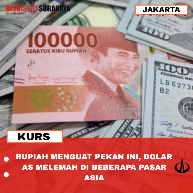 Rupiah Menguat Pekan Ini, Dolar AS Melemah Di Beberapa Pasar Asia