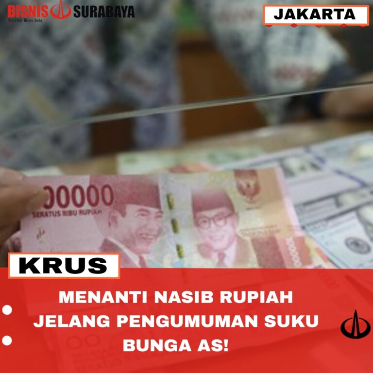 Menanti Nasib Rupiah Jelang Pengumuman Suku Bunga AS!