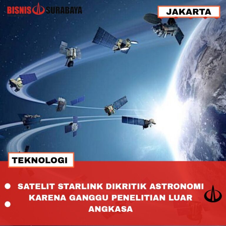 Satelit Starlink Dikritik Astronom Karena Ganggu Penelitian Luar Angkasa