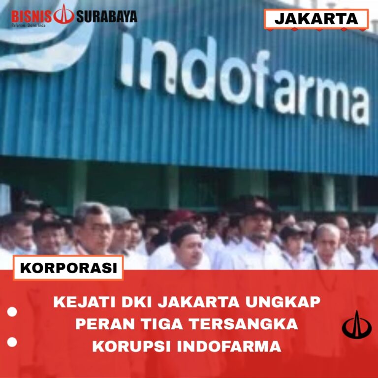 Kejati DKI Jakarta Ungkap Peran Tiga Tersangka Korupsi Indofarma