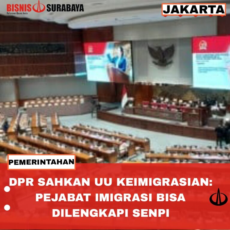 DPR Sahkan UU Keimigrasian: Pejabat Imigrasi Bisa Dilengkapi Senpi