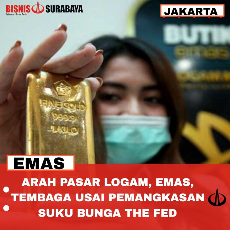 Arah Pasar Logam, Emas, Tembaga dkk Usai Pemangkasan Suku Bunga The Fed