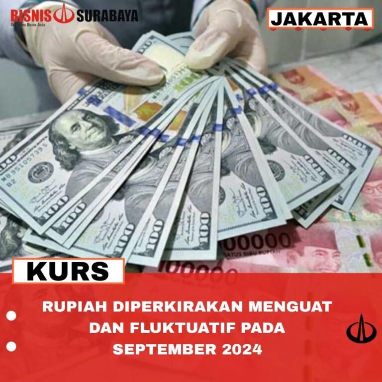 Rupiah Diperkirakan Menguat dan Fluktuatif pada September 2024