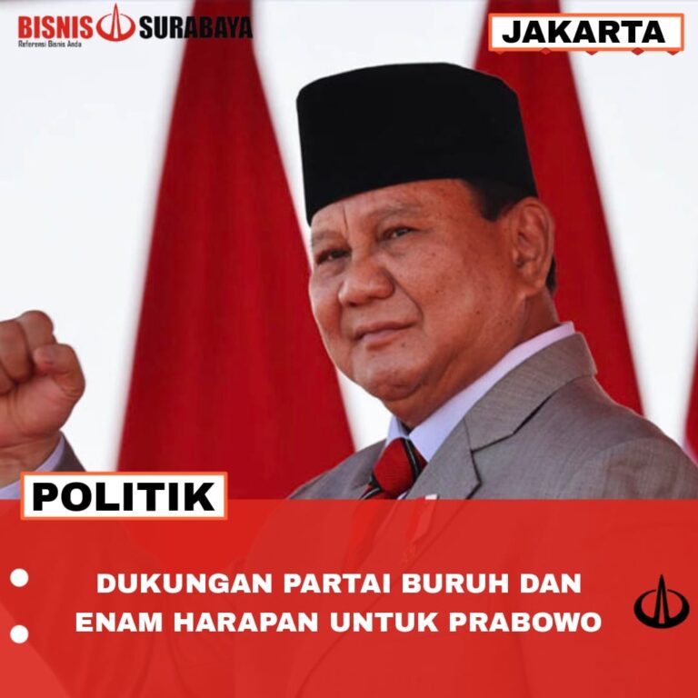 Dukungan Partai Buruh dan Enam Harapan untuk Prabowo