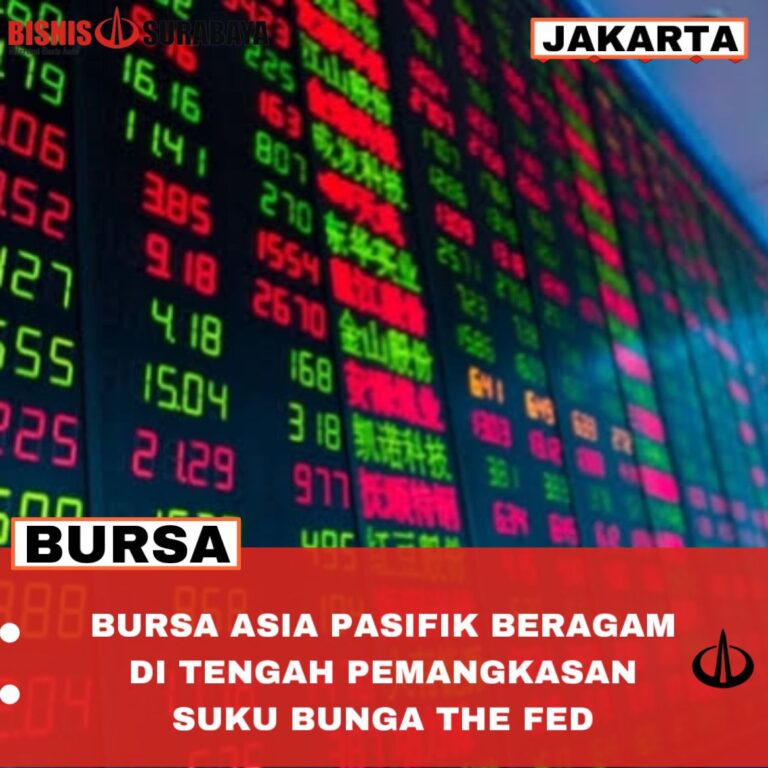 Bursa Asia Pasifik Beragam di Tengah Pemangkasan Suku Bunga The Fed