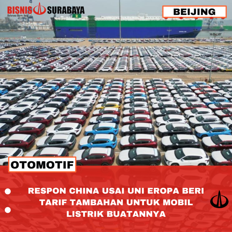 Respon China Usai Uni Eropa Beri Tarif Tambahan Untuk Mobil Listrik Buatannya