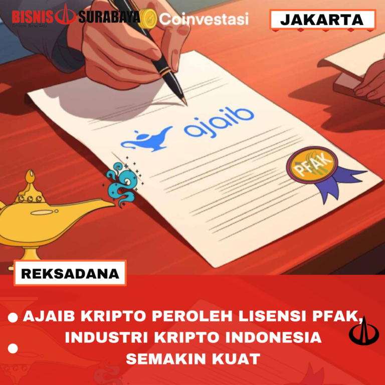 Ajaib Kripto Peroleh Lisensi PFAK, Industri Kripto Indonesia Semakin Kuat