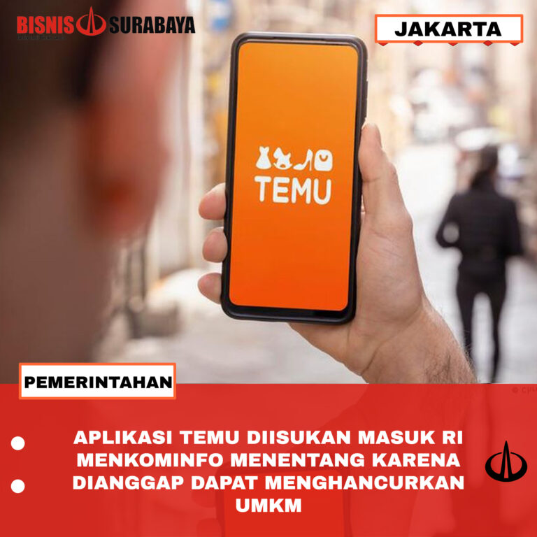 Aplikasi Temu Diisukan Masuk RI, Menkominfo Menentang karena Dianggap Dapat Menghancurkan UMKM