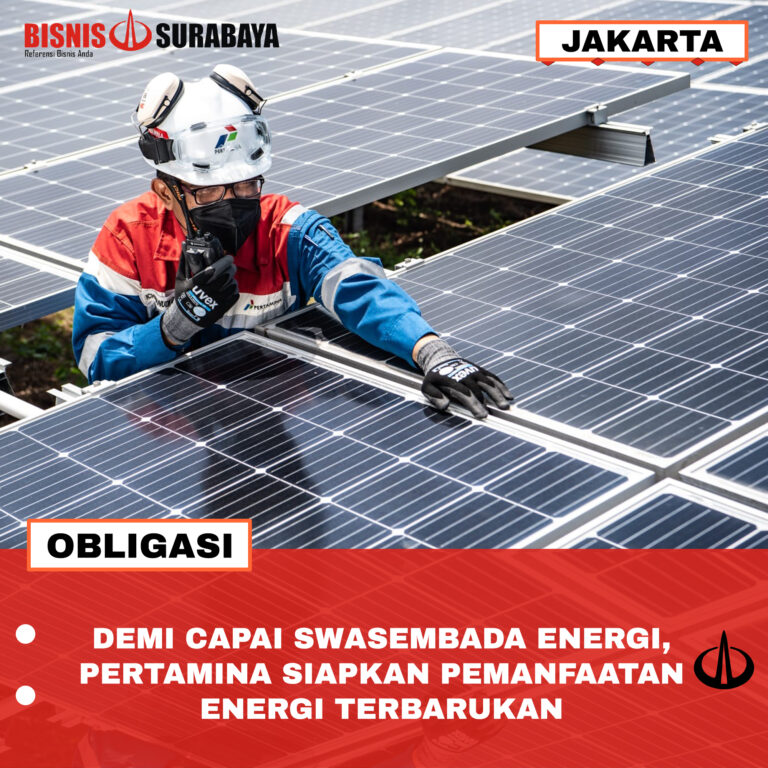 Demi Capai Swasembada Energi, Pertamina Siapkan Pemanfaatan Energi Terbarukan