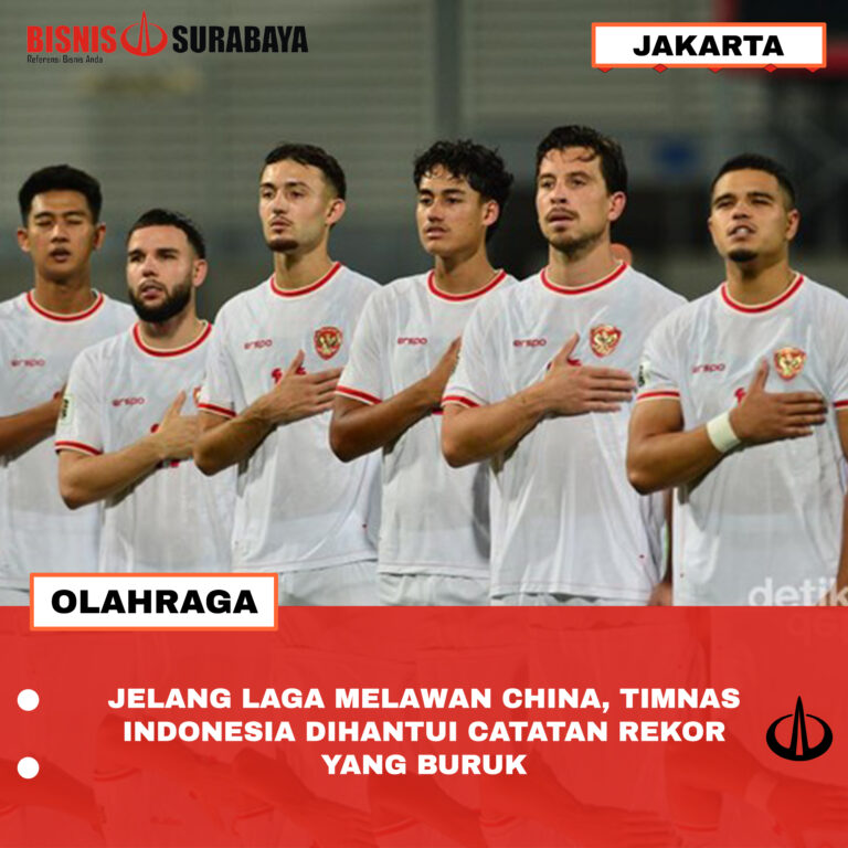 Jelang Laga Melawan China, Timnas Indonesia Dihantui Catatan Rekor Yang Buruk