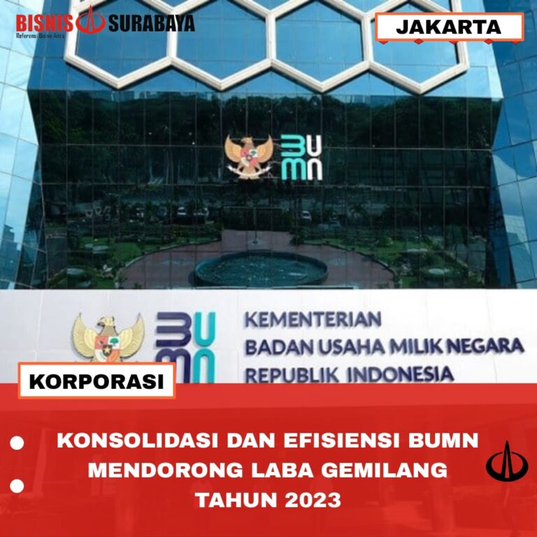 Konsolidasi dan Efisiensi BUMN Mendorong Laba Gemilang Tahun 2023