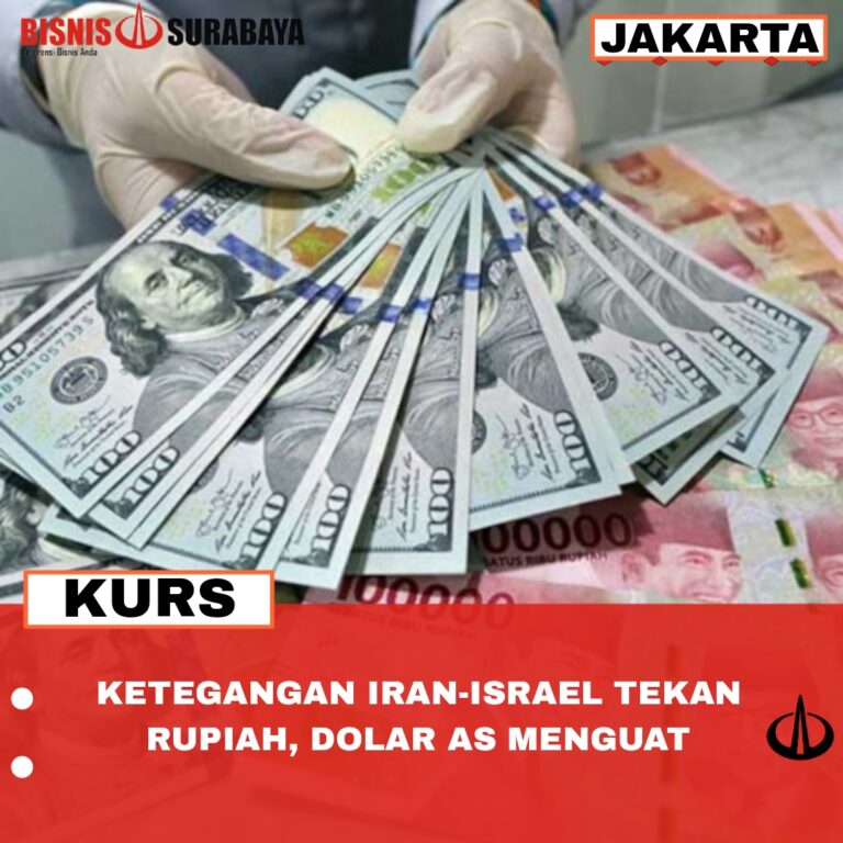 Ketegangan Iran-Israel Tekan Rupiah, Dolar AS Menguat