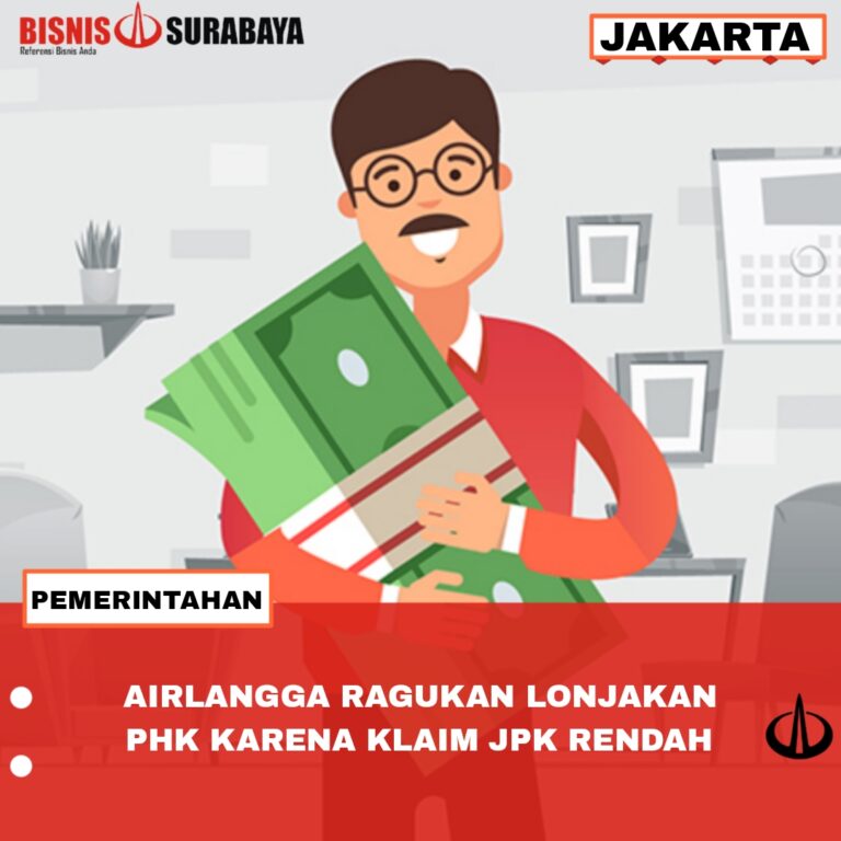 Airlangga Ragukan Lonjakan PHK karena Klaim JPK Rendah