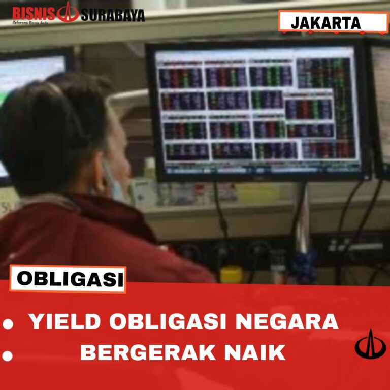 Yield Obligasi Negara Bergerak Naik