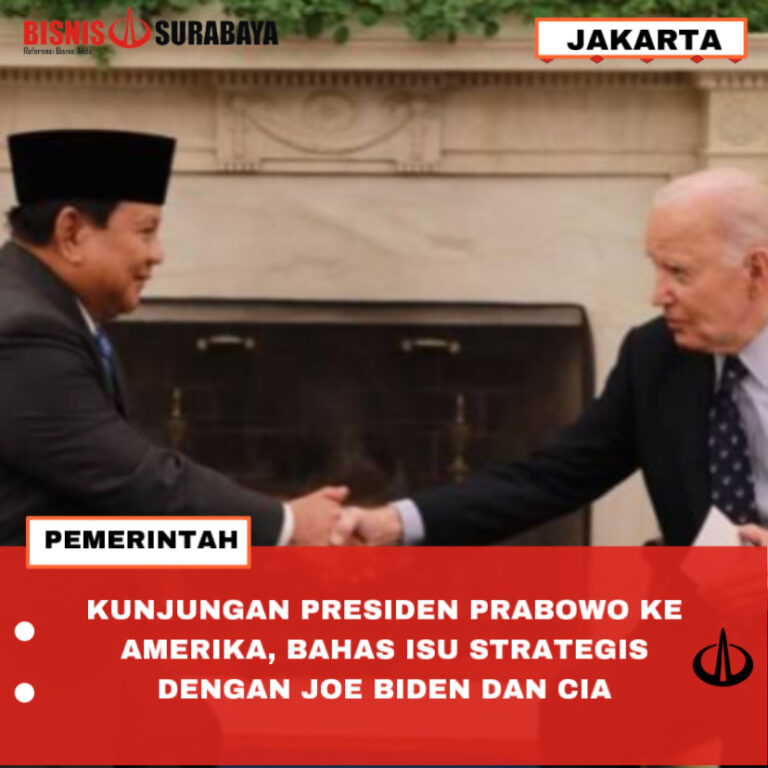 KUNJUNGAN PRESIDEN PRABOWO KE AMERIKA, BAHAS ISU STRATEGIS DENGAN JOE BIDEN DAN CIA