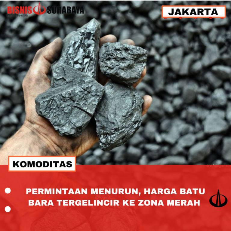 Permintaan Menurun, Harga Batu Bara Tergelincir Ke Zona Merah