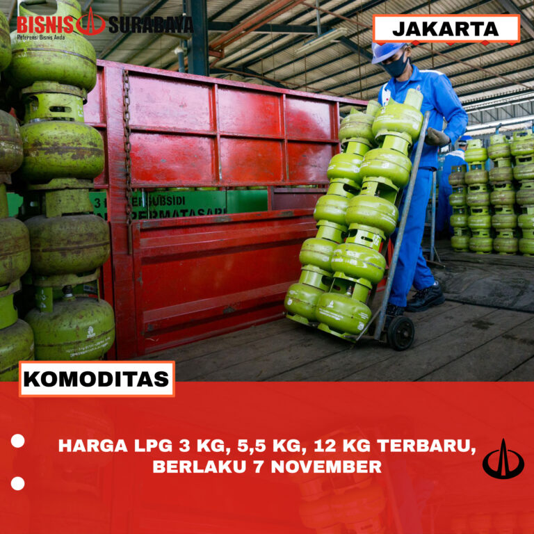 Harga LPG 3 Kg, 5,5 Kg, 12 Kg Terbaru, Berlaku 7 November